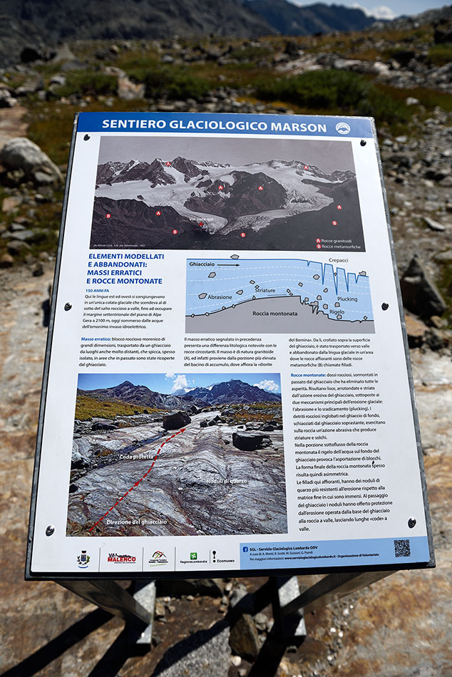 Sentiero Glaciologico Luigi Marson - Valmalenco