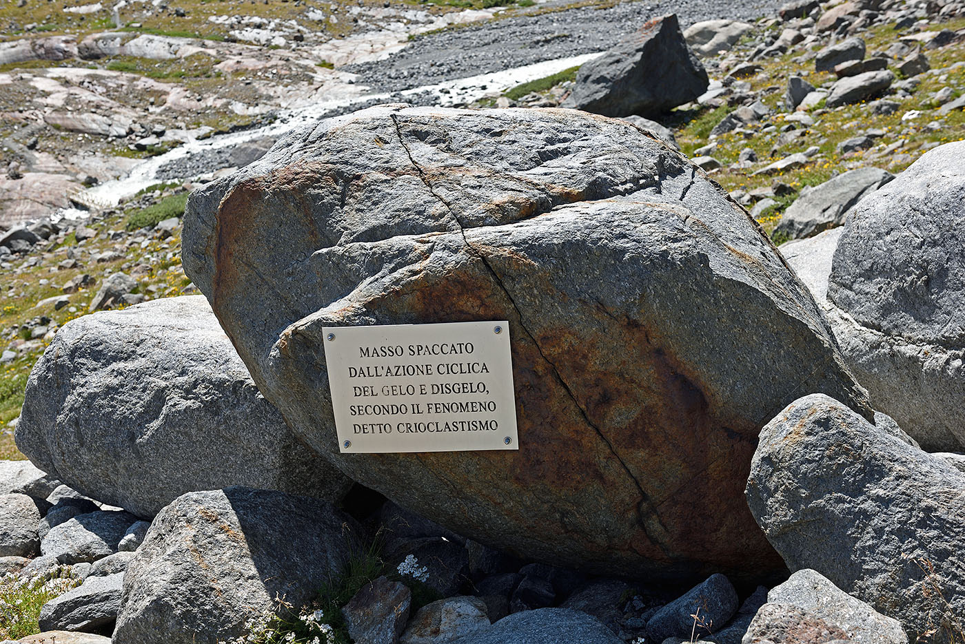 Sentiero Glaciologico Luigi Marson - Valmalenco