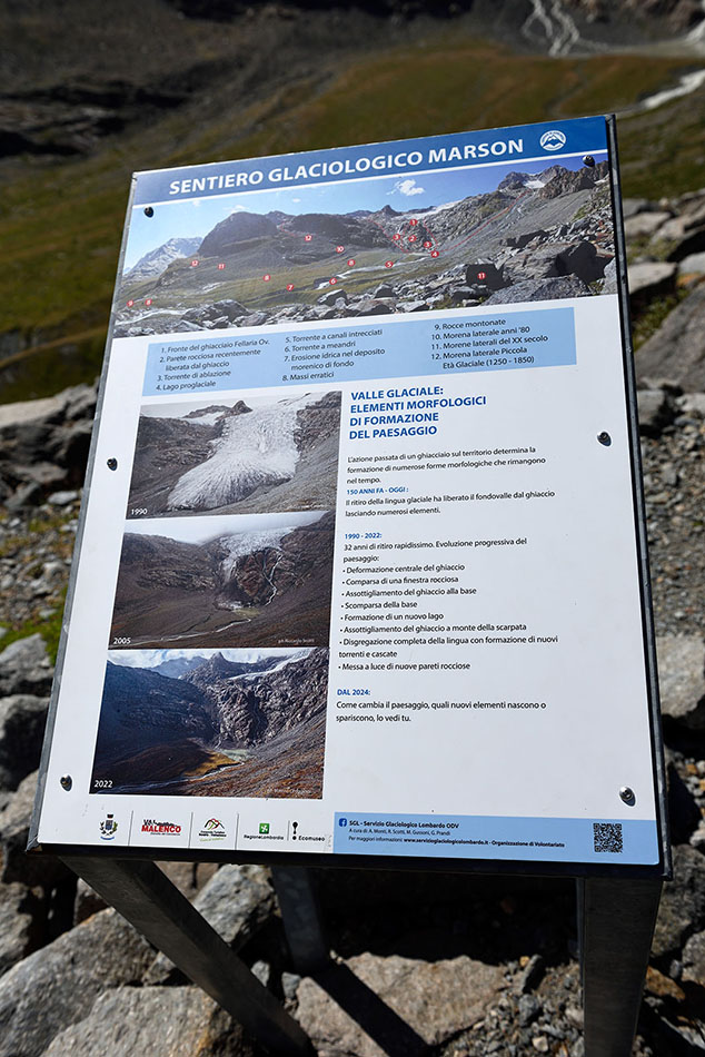 Sentiero Glaciologico Luigi Marson - Valmalenco