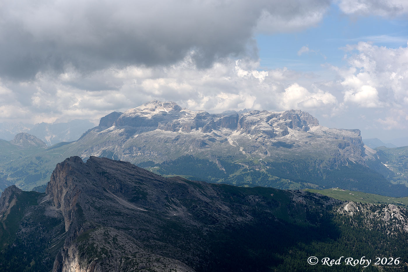 Cortina - Panorama dal Rifugio Lagazuoi